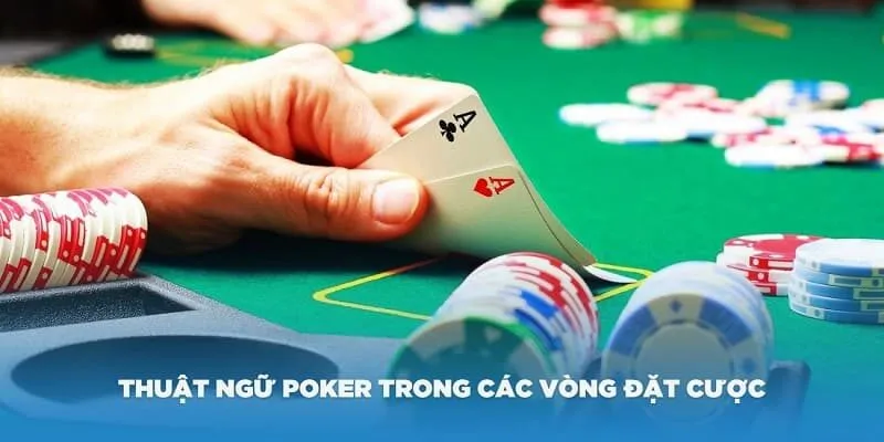 Các hành động đặt cược trong chơi Poker