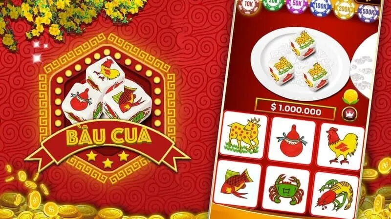 quy luật bầu cua xoay vòng