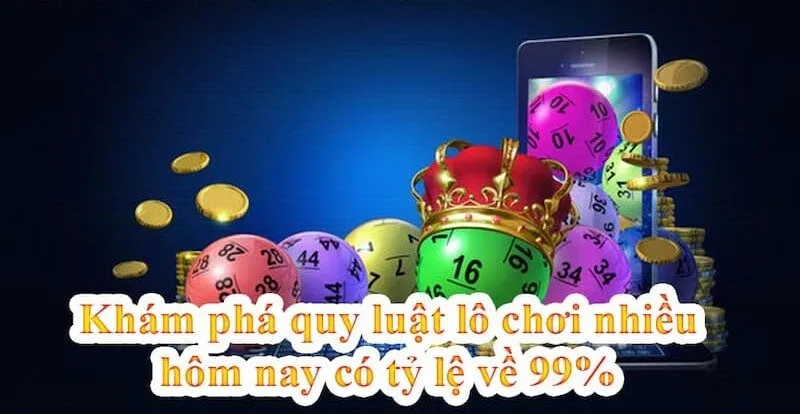 Quy luật lô chơi nhiều hôm nay có tỷ lệ trúng đến 99.9%